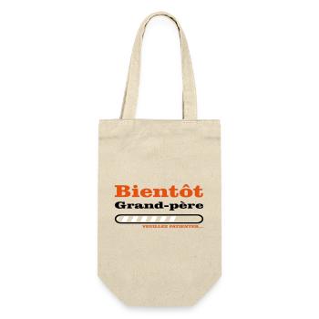 bientôt grand père  - Sac à bouteille - nature - Devant