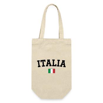 Drapeau italien Noir - Sac à bouteille - nature - Devant