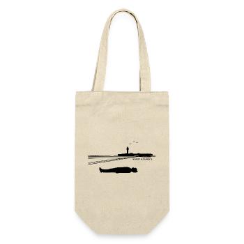 Tempelhofer Feld Koordinaten - Berlin Shirt - Geschenkbeutel für Flaschen - Natur - Vorne