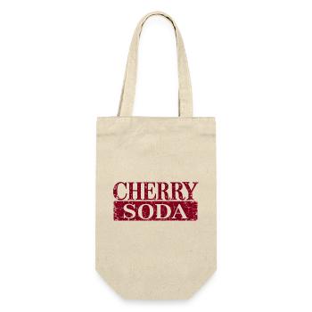 Distressed Cherry Soda - Geschenkbeutel für Flaschen - Natur - Vorne