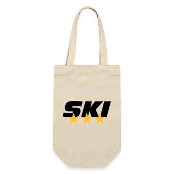 ski - Gift Bag for Bottles - nature - Front