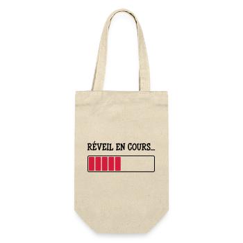 Réveil en cours... - Sac à bouteille - nature - Devant