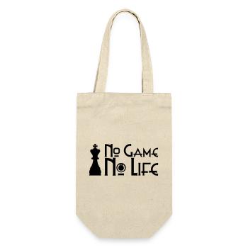 No Game No Life Statement - Gift Bag for Bottles - nature - Front