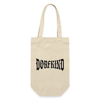 dorf kind child village bambino dorfkind shirt - Geschenkbeutel für Flaschen - Natur - Vorne