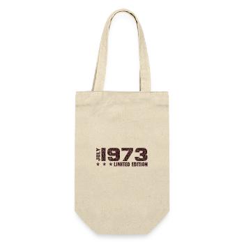 50th Birthday July 1973 Limited Edition Gift - Gift Bag for Bottles - nature - Front