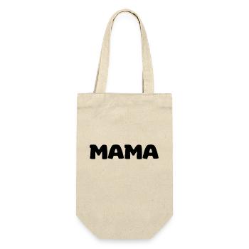 Mom - Gift Bag for Bottles - nature - Front