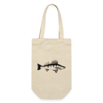 Zander Motif - Gift Bag for Bottles - nature - Front