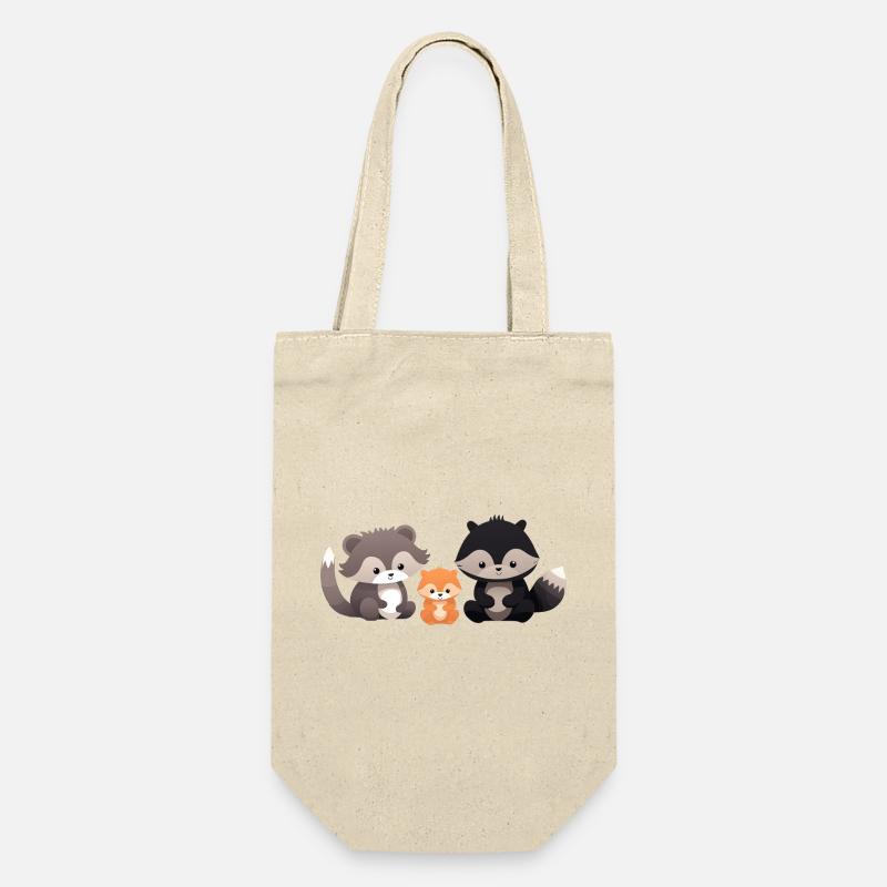 Cute forest animals illustration for kids - Gift Bag for Bottles - nature