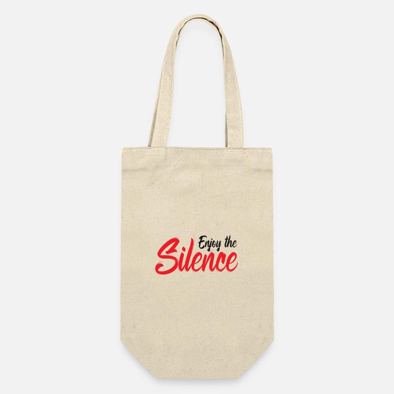 Profitez du Silence Genieße die Stille - Sac à bouteille - nature