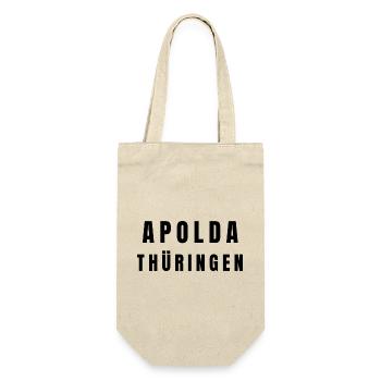 Apolda, Thuringia - Gift Bag for Bottles - nature - Front