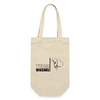 TEAM Vischel Wirehaired Dogs Vizsla Dog Wilsigns - Gift Bag for Bottles - nature - Front