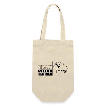 TEAM Welsh Terrier Dog Dog Wilsigns - Gift Bag for Bottles - nature - Front