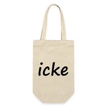 ICKE - Geschenkbeutel für Flaschen - Natur - Vorne