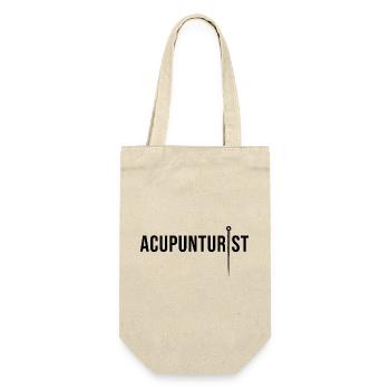 Acupuncturist Professional Licensed TCM Practition - Gift Bag for Bottles - nature - Front