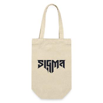Sigma Glyphs in Tough Typography - Gift Bag for Bottles - nature - Front