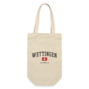Wettingen – Swiss identity from Aargau - Gift Bag for Bottles - nature - Front