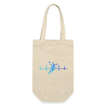 Amateurs de handball, écoutez ! Déclaration simple pour - Sac à bouteille - nature - Devant