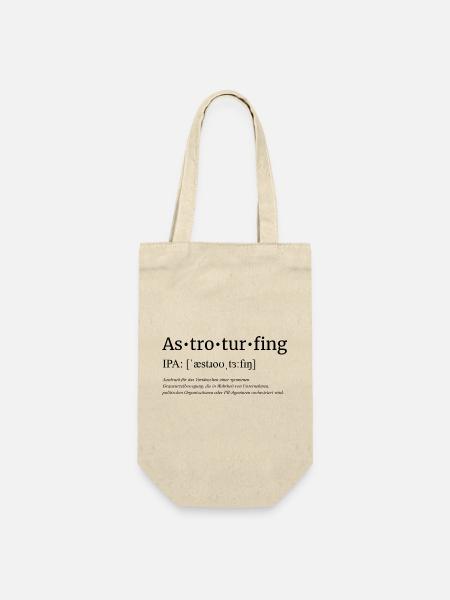 Astroturfing - Geschenkbeutel für Flaschen - Natur