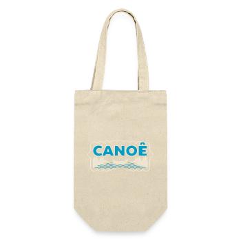 Canoeing on Sylvester Lake - Gift Bag for Bottles - nature - Front