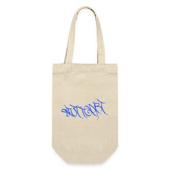 Stuttgart Graffiti Style T-Shirt - Geschenkbeutel für Flaschen - Natur - Vorne