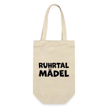 Ruhrtalmaedel - Geschenkbeutel für Flaschen - Natur - Vorne