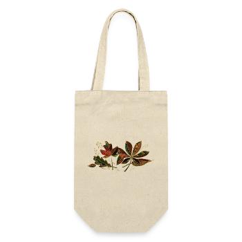 leaves - Gift Bag for Bottles - nature - Front