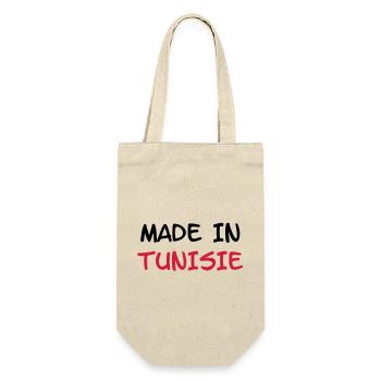 Made in Tunisie - Sac à bouteille - nature - Devant