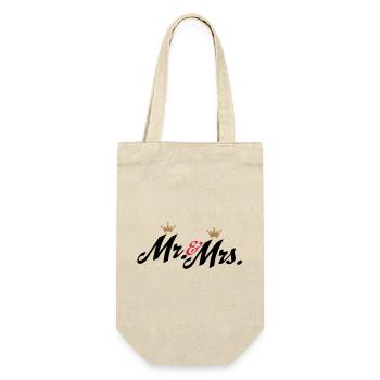 wedding - Gift Bag for Bottles - nature - Front