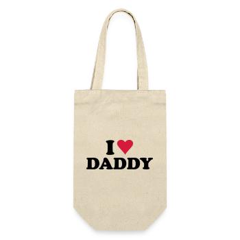 i love daddy - Gift Bag for Bottles - nature - Front