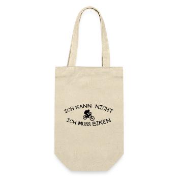 Can not biking must aprons - Gift Bag for Bottles - nature - Front