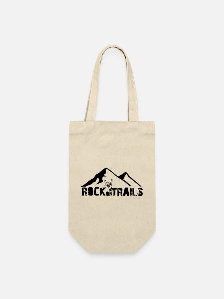RockonTrails - Geschenkbeutel für Flaschen - Natur