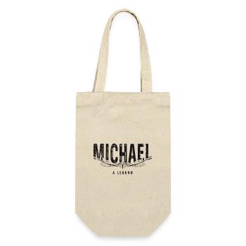 MICHAEL A LEGEND - Gift Bag for Bottles - nature - Front