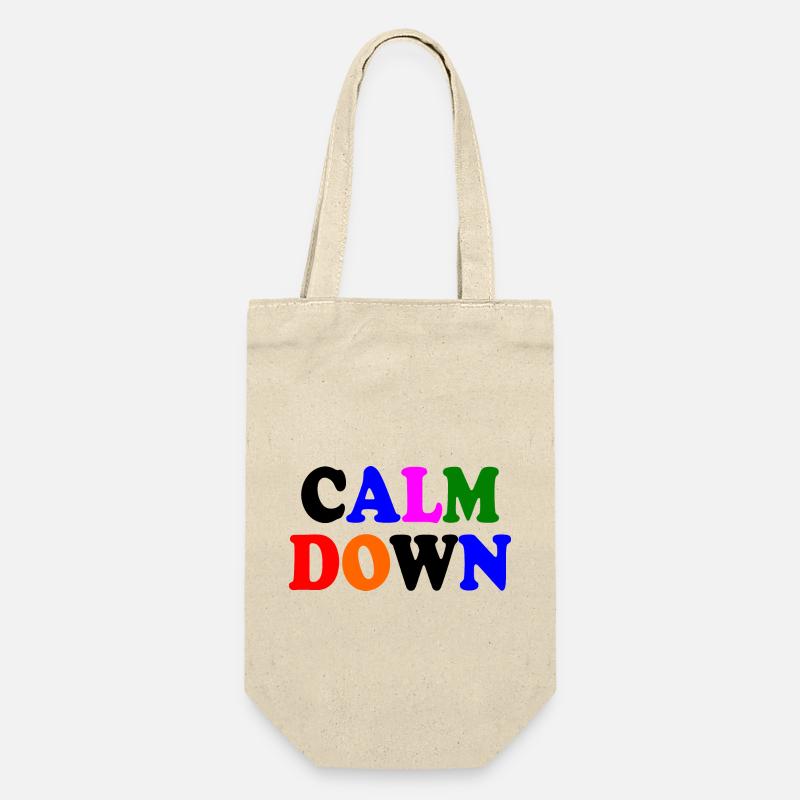 Calm down - Gift Bag for Bottles - nature