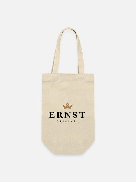 Ernst - Geschenkbeutel für Flaschen - Natur