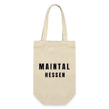 Maintal Hesse - Gift Bag for Bottles - nature - Front