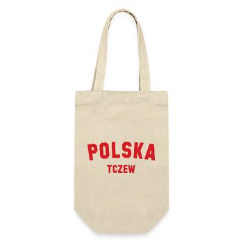 TCZEW Polska Polen - Geschenkbeutel für Flaschen - Natur - Vorne