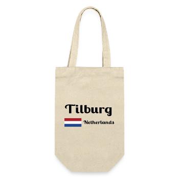 Tilburg, Netherlands- Stylish prints - Gift Bag for Bottles - nature - Front