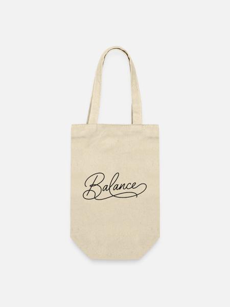 Balance - Geschenkbeutel für Flaschen - Natur