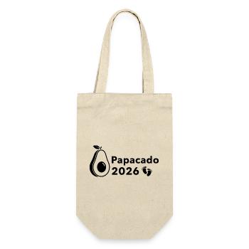 Papacado 2026 - Gift Bag for Bottles - nature - Front