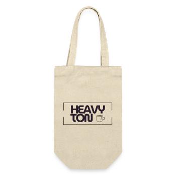 HeavyTon - Gift Bag for Bottles - nature - Front