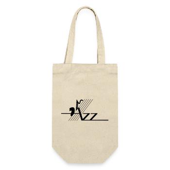 Jazz - Geschenkbeutel für Flaschen - Natur - Vorne