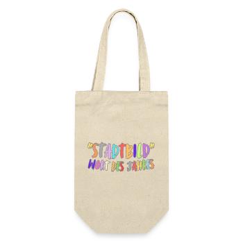 Cityscape Word of the Year - Gift Bag for Bottles - nature - Front