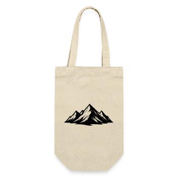 Mountains symbolism - Gift Bag for Bottles - nature - Front