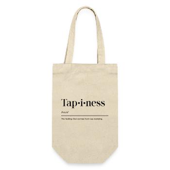 Tap Dance Shirt - Gift Bag for Bottles - nature - Front