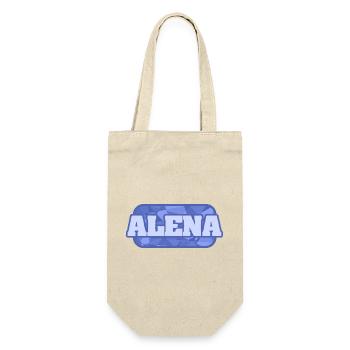 Alena as a gift idea - Gift Bag for Bottles - nature - Front