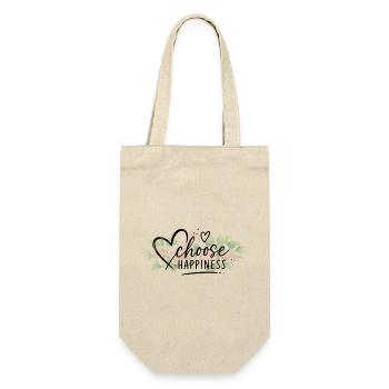 Choose Lucky Flowers - Gift Bag for Bottles - nature - Front