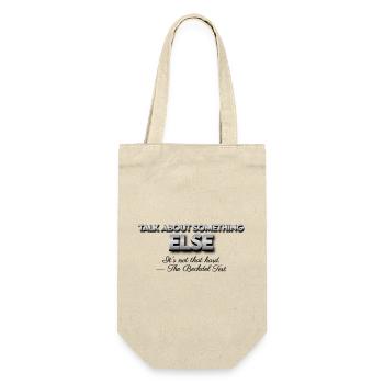 talk about something else - Gift Bag for Bottles - nature - Front