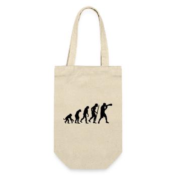 Evolution of boxing - Gift Bag for Bottles - nature - Front