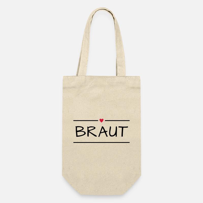 Fille de garçon - Sac à bouteille - nature