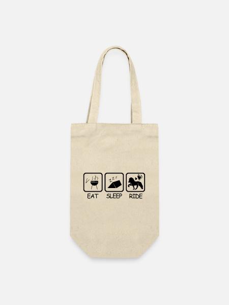 Islande Chemises de compétition Grillades Meat Tent Ride - Sac à bouteille - nature